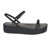 Sandales compensées femmes Crocs MIAMI PLATFORM Y STRAP SANDAL Noir 36 / 37