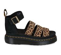 Sandales femmes Dr. Martens Clarissa II Quad Sandal Mini Leopard Noir 37