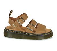 Sandales compensées femmes Dr. Martens Gryphon Quad Savannah Tan Thumbled Nubuck Beige 40