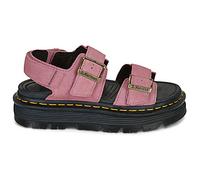 Dr. Martens Sandales compensées ZebZag Femme Suède Dusty Rose Taille 41