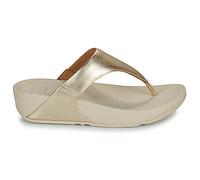 Sandales compensées femmes FitFlop LULU LEATHER TOEPOST Doré 37