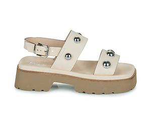 Sandales compensées femmes Fru.it 7935-087-GOMMA-TEXARO-YARROW Beige 36