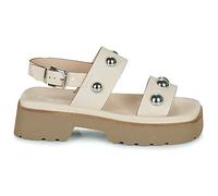 Sandales compensées femmes Fru.it 7935-087-GOMMA-TEXARO-YARROW Beige 39