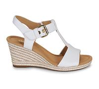 Gabor Sandales compensées pour femme, Blanc 60, 40 EU