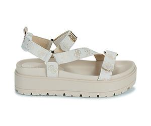 Sandales compensées femmes Guess FETTA Blanc 40