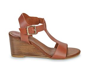 Sandales compensées femmes Kickers KICK VOLAGE Marron 40