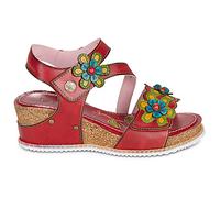 Sandales compensées femmes Laura Vita BONITO 39 Rouge 39