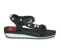 Sandales compensées femmes Love Moschino FLOW LOVE Noir 39
