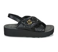 Sandales compensées femmes Love Moschino WAVE SANDAL Noir 38