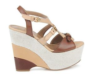Sandales compensées femmes Moschino Cheap & CHIC STERLIZIA Beige 39 1/2