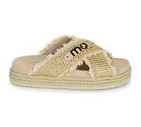 Sandales compensées femmes Mou CRISS-CROSS ROPE SANDAL RAFFIA Beige 40