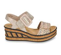 Sandales compensées femmes Rieker 68172-60 Beige 40