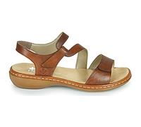 Sandales compensées femmes Rieker ZAZIE Marron 39