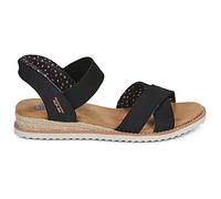 Sandales compensées femmes Skechers DESERT KISS GOLDEN LILY Noir 37