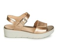 Sandales compensées femmes Stonefly AQUA III 2 LAMINATED Doré 40