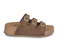 Sandales compensées femmes YOKONO WIWI Marron 40