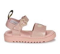 Sandales compensées filles Dr. Martens Marlowe Hearts J Powder Pink+Cloud Cream Rose 34