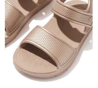 Sandales compensées filles FitFlop IQUSHION KIDS TODDLER SHIMMER ERGONOMIC SANDA LS Marron 26