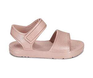 Sandales compensées filles FitFlop IQUSHION KIDS TODDLER SHIMMER ERGONOMIC SANDA LS Marron 26