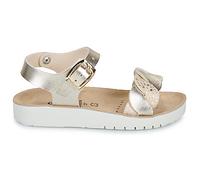 Sandales compensées filles Geox J SANDAL COSTAREI GI Doré 29