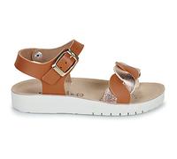 Sandales compensées filles Geox J SANDAL COSTAREI GI Marron 30