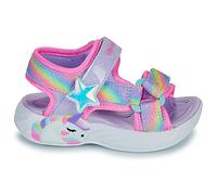 Skechers Baskets licorne pour fille, Lavande/multicolore, 6 Toddler