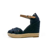 Espadrilles Tommy Hilfiger BASIC OPEN TOE HIGH pour Femme 40 Bleu