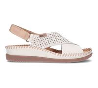 Sandales à Semelles compensées en Cuir CADAQUES pour Femme Color NATA