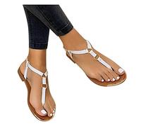 Sandales CompenséEs Pour Femme Classiques - Piscine Plage Sandales Claquette Femme éTé Sandale Femme Cuir Sandales Plates Toe Comfy Chaussures Mules Talon Haut Tongs Pantoufles DéContractéEs