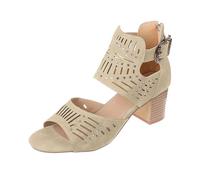 Sandales Compensées pour Femmes Classiques Piscine Plage Sandale Claquette Femme Été Paillette Sandale Femme Cuir Sandales Clip-Toe Comfy Chaussures Mules Talon Haut Tongs Pantoufles Décontractées