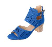 Sandales Compensées pour Femmes Classiques Piscine Plage Sandale Claquette Femme Été Paillette Sandale Femme Cuir Sandales Clip-Toe Comfy Chaussures Mules Talon Haut Tongs Pantoufles Décontractées