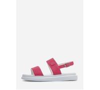 Sandales compensées pour femmes Liu Jo MARTY 522 en synthétique rose avec boucle de serrage 38