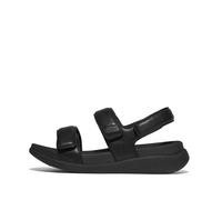 Sandales FitFlop F-Mode Go Adjustable Flatform noir intense femme - 36