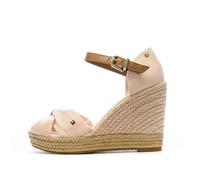 Sandales Compensées Rose Femme Tommy Hilfiger 10cm
