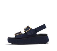 Sandales compensÃ©es sangle dorsale femme FitFlop Gen-FF Max Bleu 38