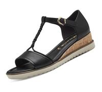 Sandales compensées - TAMARIS - 1-28102-42/001 - Femme - Noir - Talon fermé 38