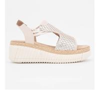 Sandales compensées tissées avec élastique Femme TOM TAILOR 39