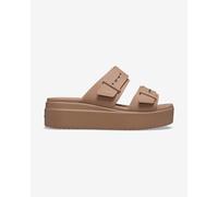 Sandales Crocs Brooklyn Low beige femme - 39-40