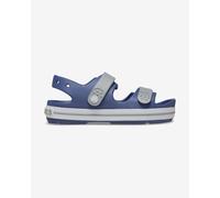 Crocs - Kid's Crocband Cruiser Sandal - Sandales - US J1 | EU 32-33 - bijou blue / light grey