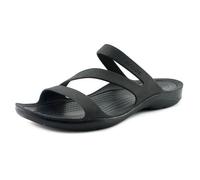 Crocs Femme Swiftwater Sandal W Sandales, Black/Black, 38/39 EU