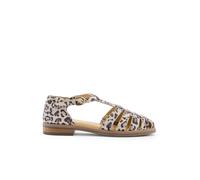 Sandales cuir à scratch femme Pédiconfort Marron 36