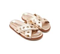 Sandales Cuir avec Oeillets ET Fils HILES