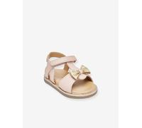 Sandales cuir bébé à scratchs Izorro PAR M. BELARBI rose 22