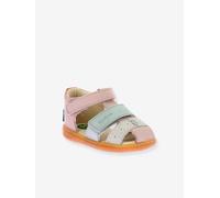 Sandales cuir bébé Bazar rose 20