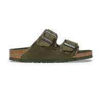 Sandales cuir Birkenstock Arizona Suede Vert 40 Ãtroit
