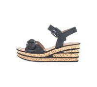 Sandales Cuir Compensé Gabor Lammnappa - Noir 41