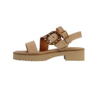 Sandales Cuir Emilie Karston Valancia - Beige 36