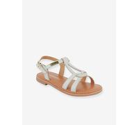 Sandales cuir enfant Backle PAR M. BELARBI blanc 34