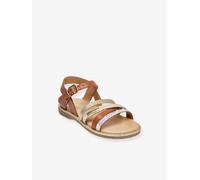 Sandales cuir enfant Inaya LES TROPEZIENNES® PAR M. BELARBI camel 32