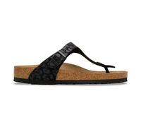 Sandales cuir femme Birkenstock Gizeh Noir 36 Étroit